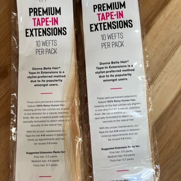 Donna Bella Hair Tape-In Extensions - Picture 4 of 4